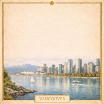 Preorder Scrapbook Customs Canada - Vancouver Wander Paper
