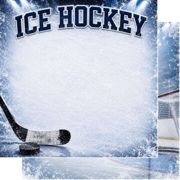 Preorder Scrapbook Customs Hockey Sport DS Paper