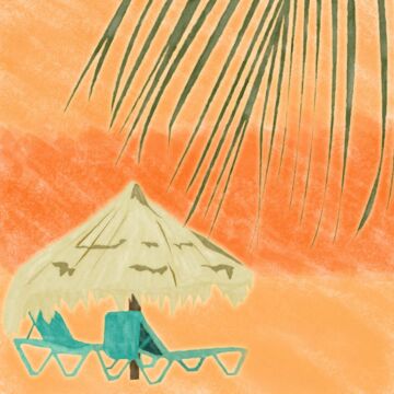 Scrapbook Customs - Beach Hut Paper 12 x 12