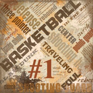 Scrapbook Customs - Basketball Extreme (Paper 12 x 12)