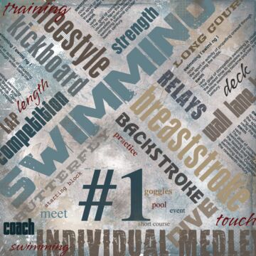 Scrapbook Customs Swimming Extreme Paper 12x12