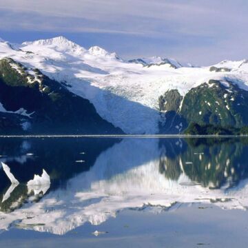 Scrapbook Customs ALASKAN CRUISE - GLACIER PAPER
