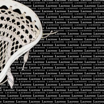 Scrapbook Customs Lacrosse Go Big Right Paper 12x12