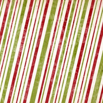 Scrapbook Customs - Single Sided Paper 12 x 12 - Xmas Distressed Side Stripe