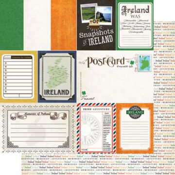 Scrapbook Customs IRELAND - DS JOURNAL 12x12 PAPER