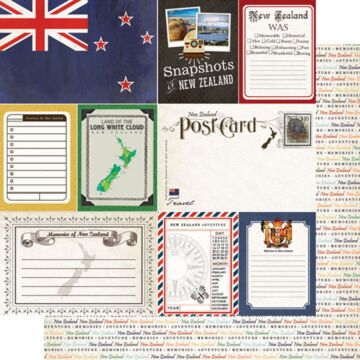 Scrapbook Customs New Zealand - DS Journal Paper Double-Sided Paper 12 x 12