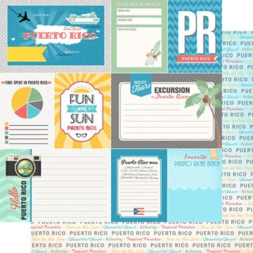 Puerto Rico Tropical DS Journal (Double-Sided Paper 12 x 12)