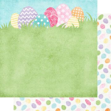 Scrapbook Customs BUNCHES OF EGGS DS 12x12 PAPER