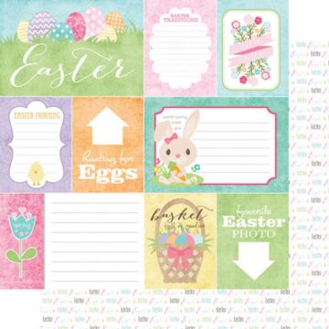 Scrapbook Customs - Easter Journal Cards - DS Paper