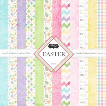 Scrapbook Customs - Easter Set (2ea of 6) (DS Paper 12 x 12)