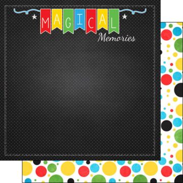 Scrapbook Customs - Magical Memories Dots DS Paper