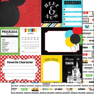 Scrapbook Customs - Magic Adventure Journal Double Sided Paper