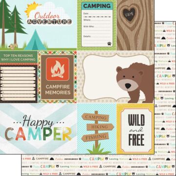 Scrapbook Customs - Outdoor Adventure Journal (Double Sided Paper 12 x 12)