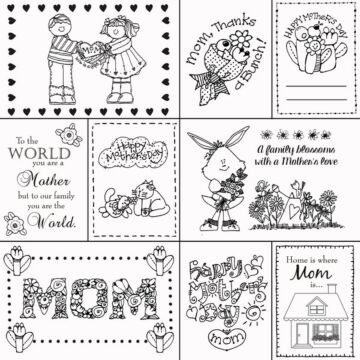 Scrapbook Customs - May Coloring Journal (Paper 12 x 12)