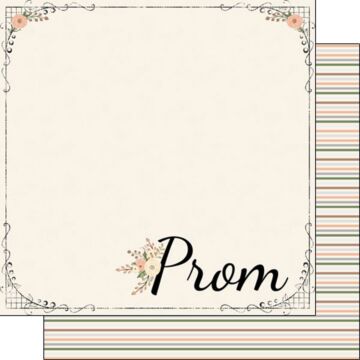Scrapbook Customs PERFECT PROM DS 12x12 PAPER
