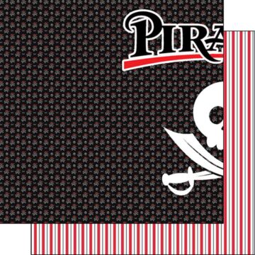 Scrapbook Customs - Pirates - Left DS Paper