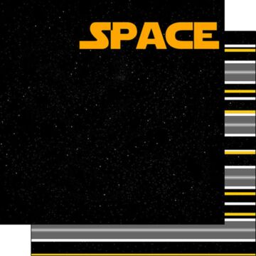 Scrapbook Customs - Space Adventure - Left Paper