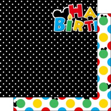 Scrapbook Customs - 12x12 Paper - Magical Birthday - Left