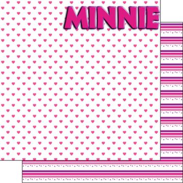 Scrapbook Customs - Magical Mouse Girl - Left Paper
