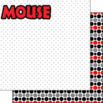 Scrapbook Customs - Magical Mouse Boy - Right Paper