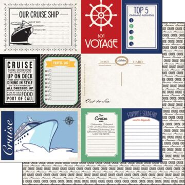 Preorder Scrapbook Customs Cruise - DS Journal Paper