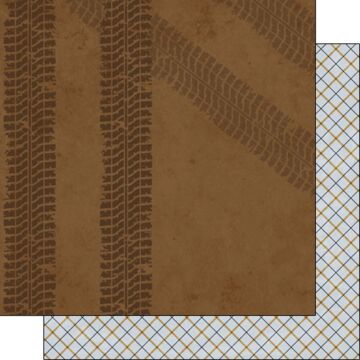 Scrapbook Customs - Double Sided 12x12 Paper - ATV Adventure