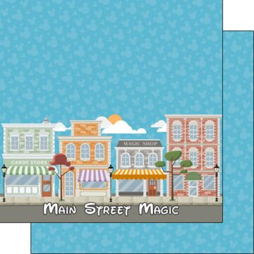 Scrapbook Customs - Main Street Magic Double Sided Paper