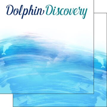 Scrapbook Customs - Dolphin Discovery DS Paper