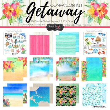 Scrapbook Customs - Getaway Paper Pack