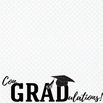 Scrapbook Customs - CON-GRAD-ULATIONS PAPER