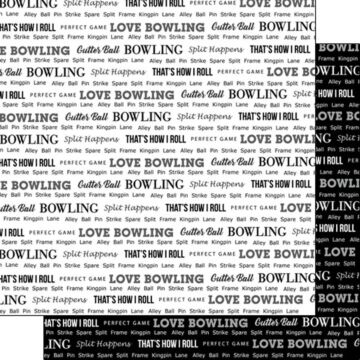 Scrapbook Customs - Bowling Pride 2 - Double Sided Paper 12 x 12