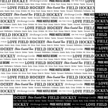 Field Hockey Pride 2 - Double-Sided Paper 12 x 12