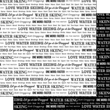 Water Skiing Pride 2 - Double-Sided Paper 12 x 12