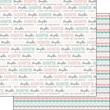 Scrapbook Customs Daughter DS Pride Paper 12x12