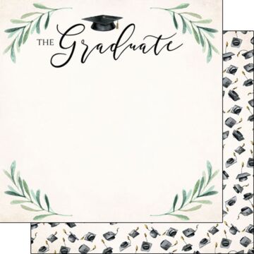 Graduate Watercolor (Double-Sided Paper 12 x 12)