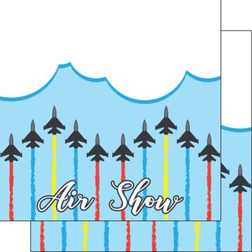Scrapbook Customs - Air Show DS Paper