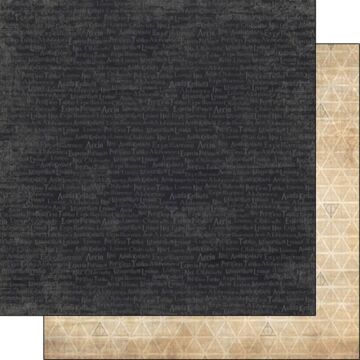 Scrapbook Customs - Wizard Incantations Double Sided Paper
