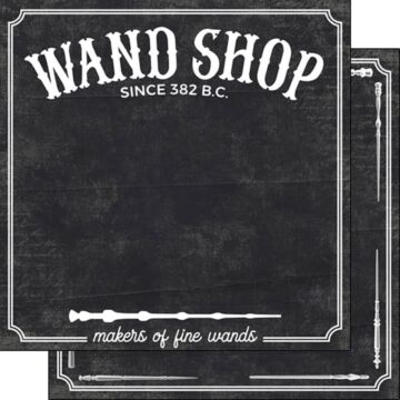 Scrapbook Customs WAND SHOP DS 12x12 PAPER