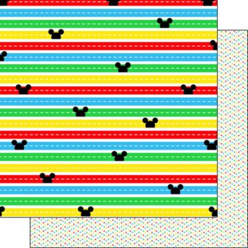 Scrapbook Customs - Magical Stripe Paper