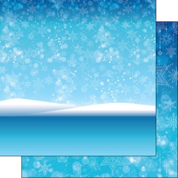 Preorder Scrapbook Customs Ice Queen DS Paper