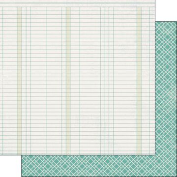 Scrapbook Customs - Covid-19 Graph Double sided paper
