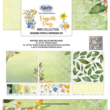 3Quarter Designs - Mini Scrapbook Collection - Daffodil Days
