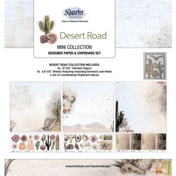 3Quarter Designs - Mini Scrapbook Collection - Desert Road