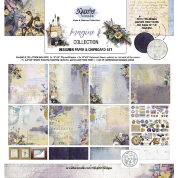 3Quarter Designs - Scrapbook Collection - Imagine If