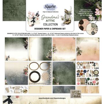 3Quarter Designs Grandma's Attic Collection