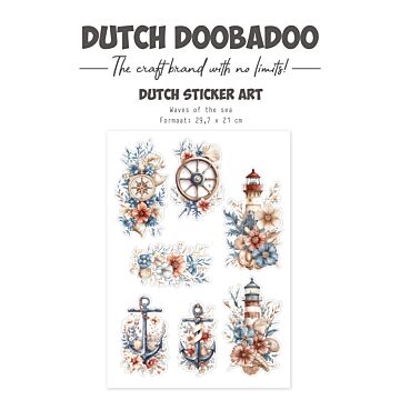 Dutch Doobadoo DDBD A4 Transparent Stickers Waves of..