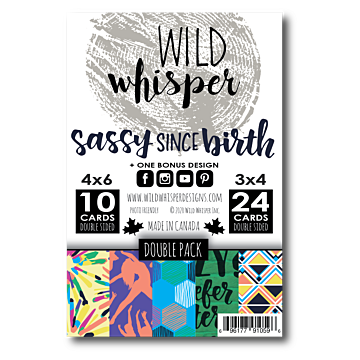 Wild Whisper - Sassy Since Birth Double Card Pack