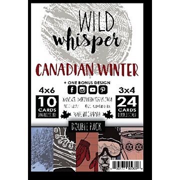 Wild Whisper CANADIAN WINTER - DOUBLE CARD PACK