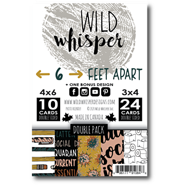 Wild Whisper - 6 FEET APART - DOUBLE CARD PACK
