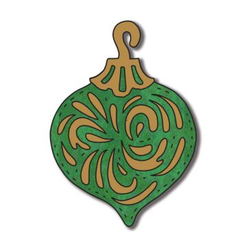 Scrapbook Customs Ornament #2 (Round) (Laser)